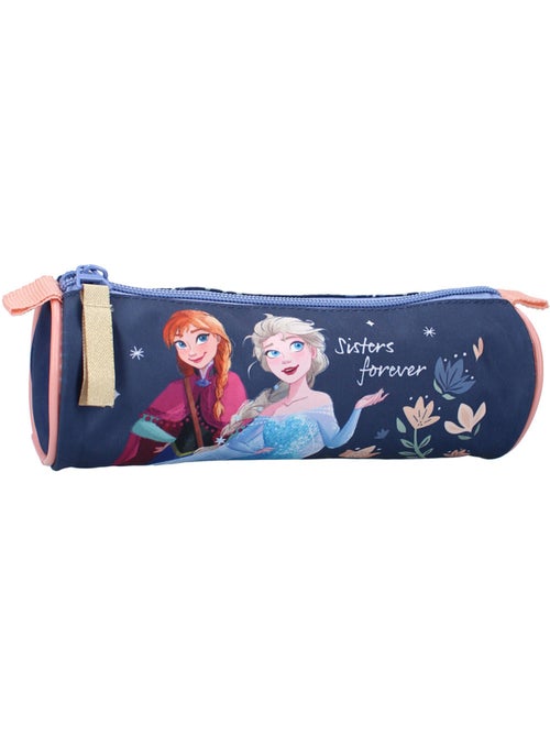 Trousse ronde imprimée en tissu La Reine des Neiges Sisters Forever - Kiabi Trousse ronde imprimée en tissu La Reine des Neiges Sisters Forever - Kiabi