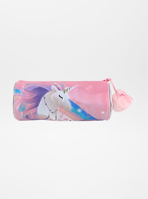 Trousse ronde Licorne - Kiabi