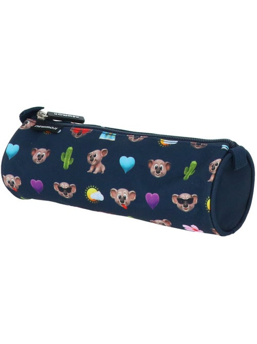 Trousse ronde Newmoji Boy 22 cm 'Koala' zippée avec anse - Kiabi Trousse ronde Newmoji Boy 22 cm 'Koala' zippée avec anse - Kiabi