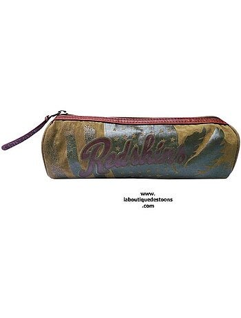Trousse ronde Redskins officielle 22 cm imprimé camouflage et zip