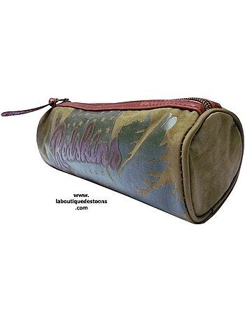 Trousse ronde Redskins officielle 22 cm imprimé camouflage et zip