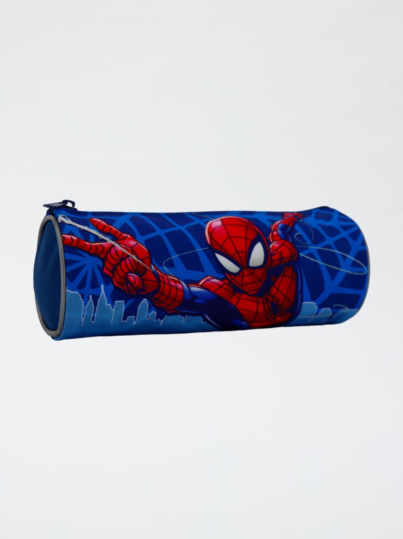 Trousse ronde 'Spider-man' Bleu - Kiabi