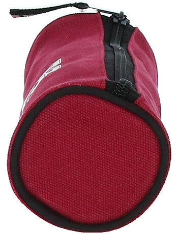 Trousse ronde textile effet denim Camps