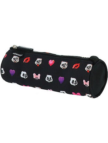 Trousse ronde zippée 22 cm motifs panda – Newmoji