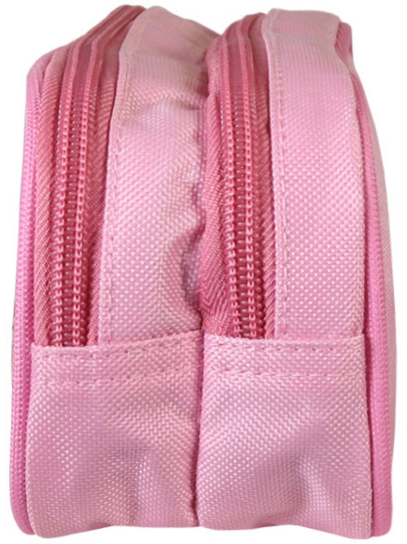 Trousse scolaire rectangulaire 2 compartiments MY MELODY Sweet rose Rose - Kiabi