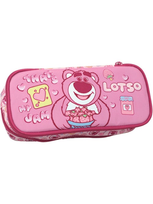 Trousse 'Toy story' – Rectangulaire Lotso 2 compartiments – 23 cm - Kiabi