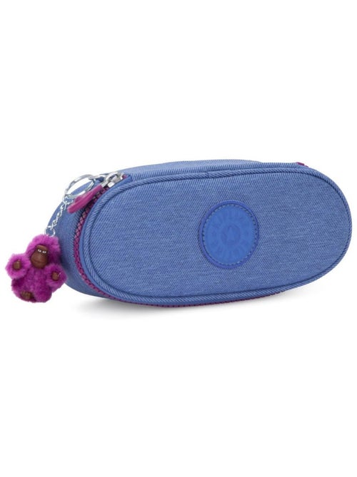 Trousse zippée Kipling DUOBOX Dew Blue géométrique 14 porte-stylos - Kiabi Trousse zippée Kipling DUOBOX Dew Blue géométrique 14 porte-stylos - Kiabi