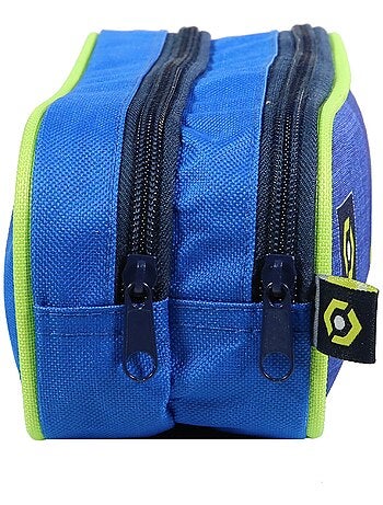 Trousse zippée 'Ligue 1' – 2 compartiments rectangulaire 23 cm - Bagtrotter