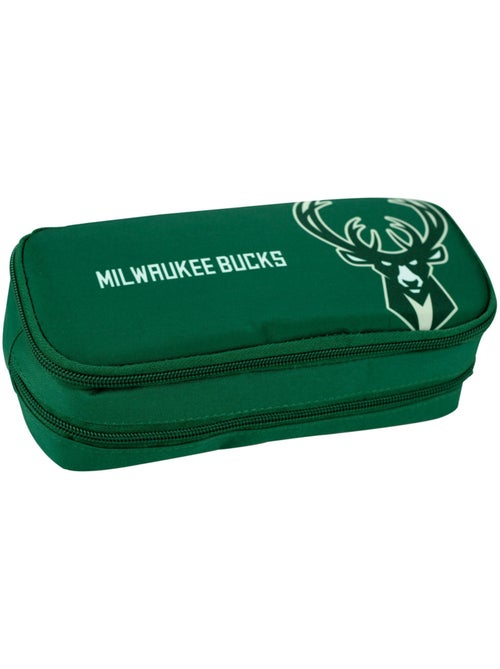 Trousse zippée Milwaukee Bucks NBA – 23 cm – 2 compartiments – NBA - Kiabi Trousse zippée Milwaukee Bucks NBA – 23 cm – 2 compartiments – NBA - Kiabi