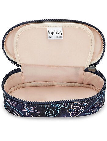 Trousse zippée nylon DUOBOX Kipling organisation 14 porte-stylos