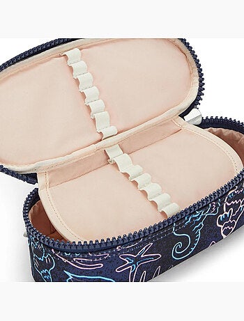 Trousse zippée nylon DUOBOX Kipling organisation 14 porte-stylos