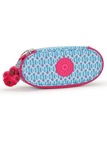 Trousse zippée nylon DUOBOX Kipling organisation 14 porte-stylos