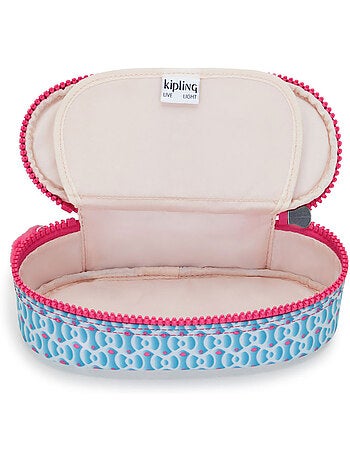 Trousse zippée nylon DUOBOX Kipling organisation 14 porte-stylos