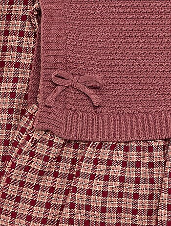 Trui 2-in-1 met blouse-effect