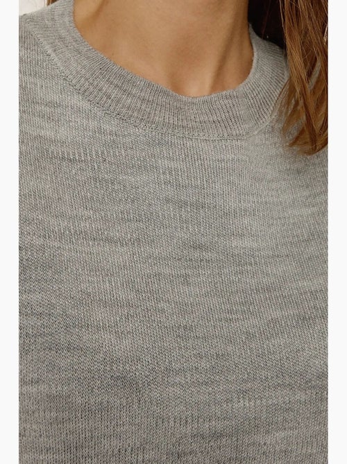 Trui-gilet met ronde hals hiccup - Kiabi Trui-gilet met ronde hals hiccup - Kiabi