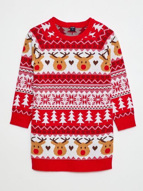 Trui-jurk van tricot - Kiabi