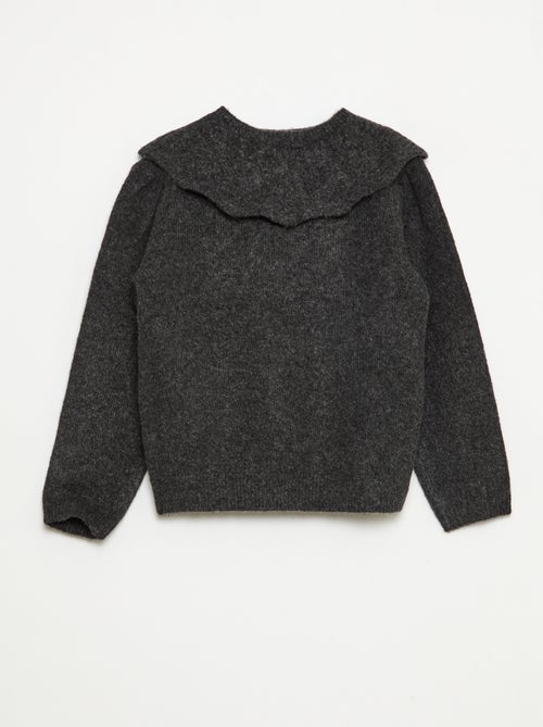 Trui met afneembaar kraagje - Kiabi