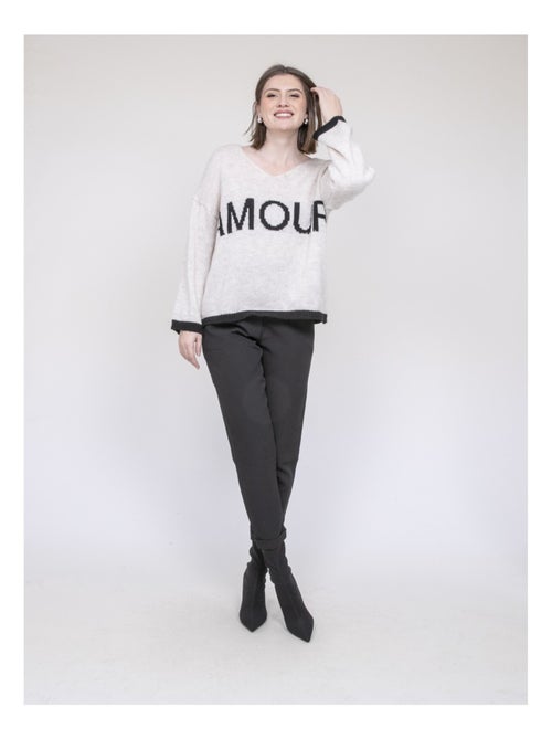 Trui met amour klaofina-opschrift. - Kiabi Trui met amour klaofina-opschrift. - Kiabi