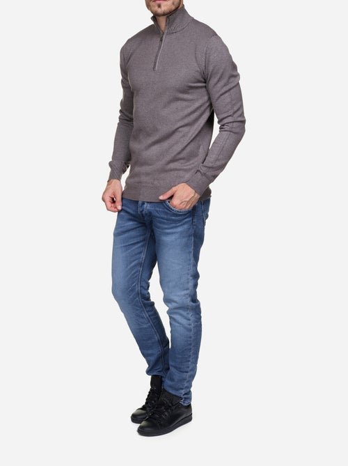 Trui met hoge kraag en ritssluiting - Kenzarro - Kiabi Trui met hoge kraag en ritssluiting - Kenzarro - Kiabi