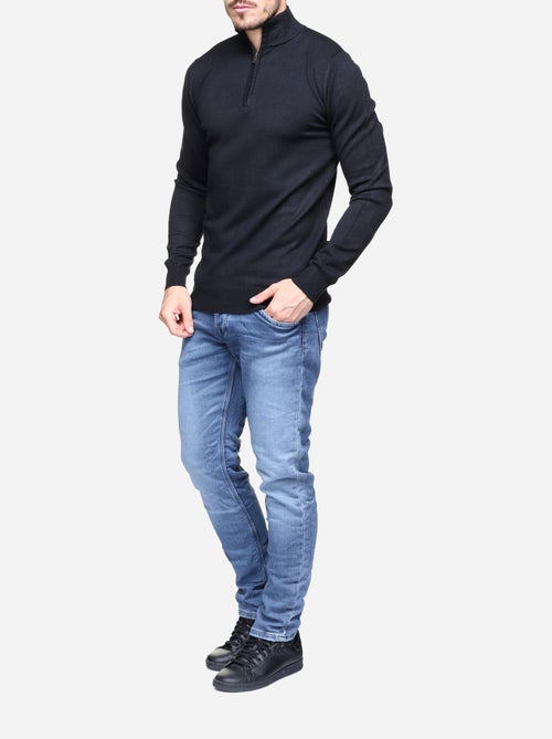 Trui met hoge kraag en ritssluiting - Kenzarro - Kiabi Trui met hoge kraag en ritssluiting - Kenzarro - Kiabi
