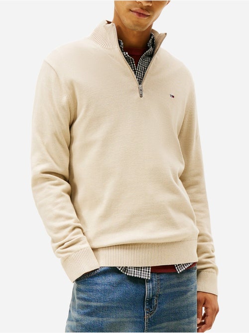 Trui met hoge kraag en ritssluiting - Tommy jeans - Kiabi Trui met hoge kraag en ritssluiting - Tommy jeans - Kiabi