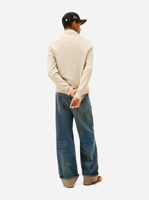 Trui met hoge kraag en ritssluiting - Tommy jeans - Kiabi Trui met hoge kraag en ritssluiting - Tommy jeans - Kiabi