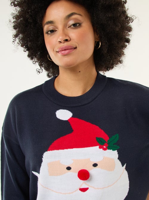 Trui met kerstprint - Kiabi