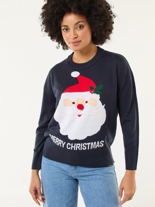 Trui met kerstprint - Kiabi