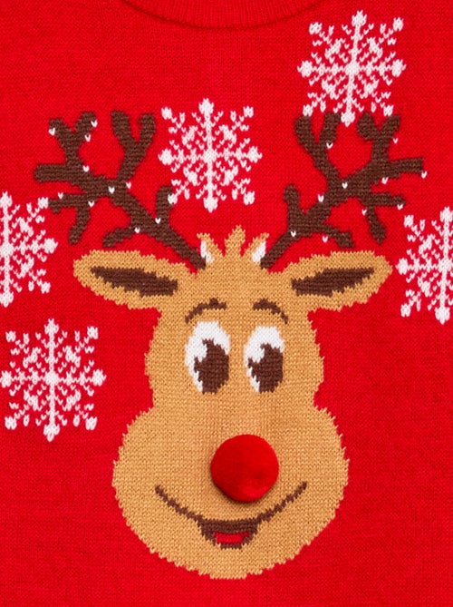 Trui met kerstprint - Kiabi