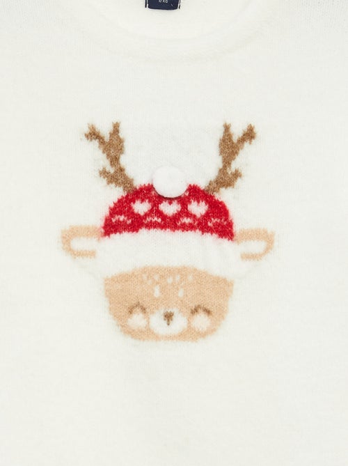 Trui met kerstprint - Kiabi