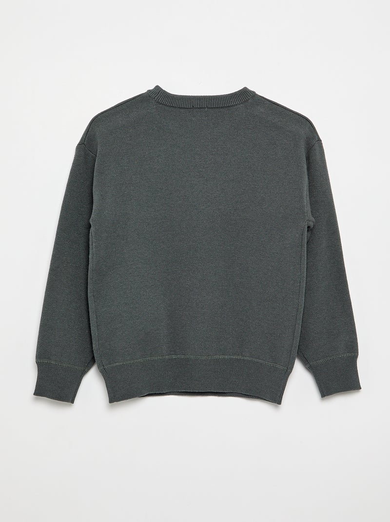 Trui met lange mouwen Blauw - Kiabi
