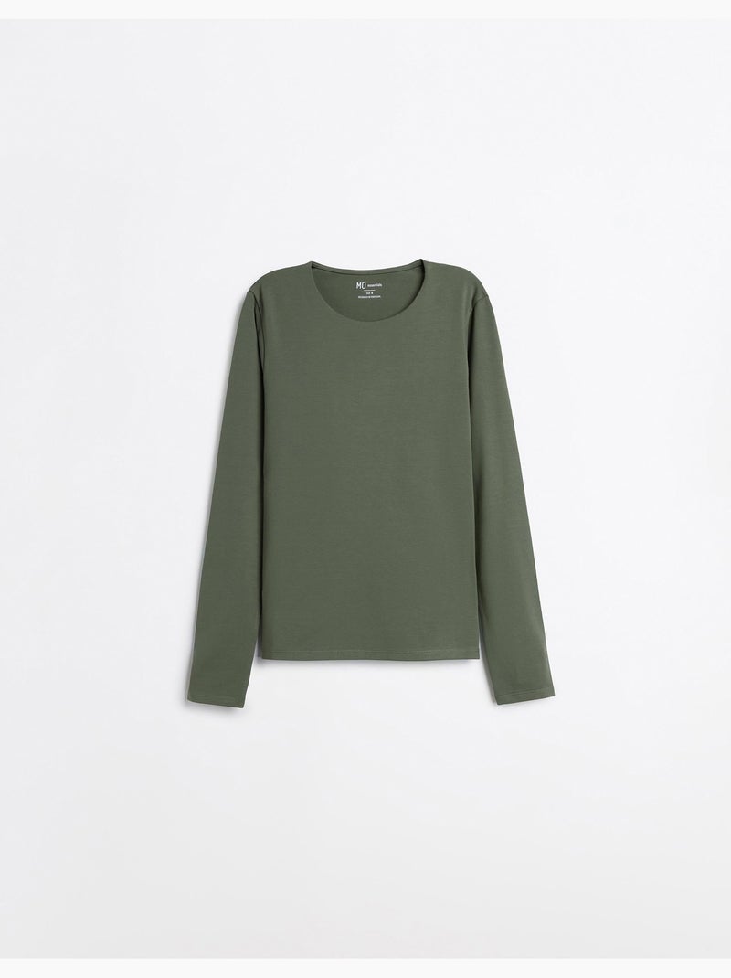 Trui met lange mouwen, mo fashion Groen - Kiabi