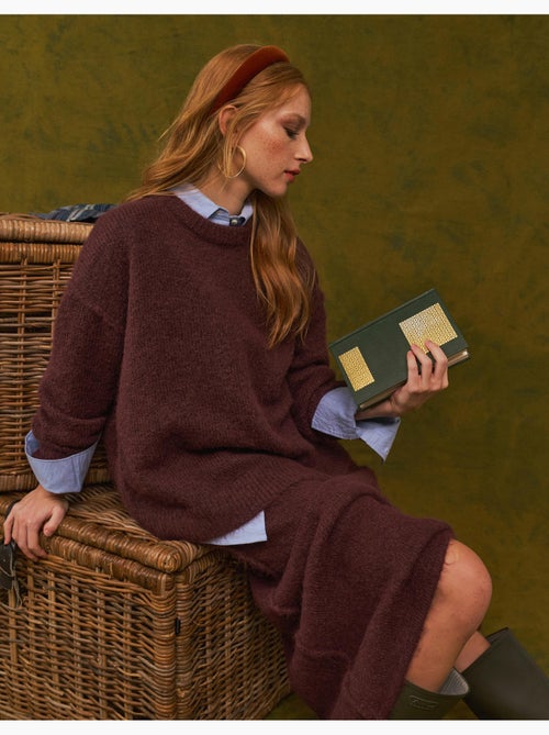 Trui met mohairlook, mo fashion - Kiabi