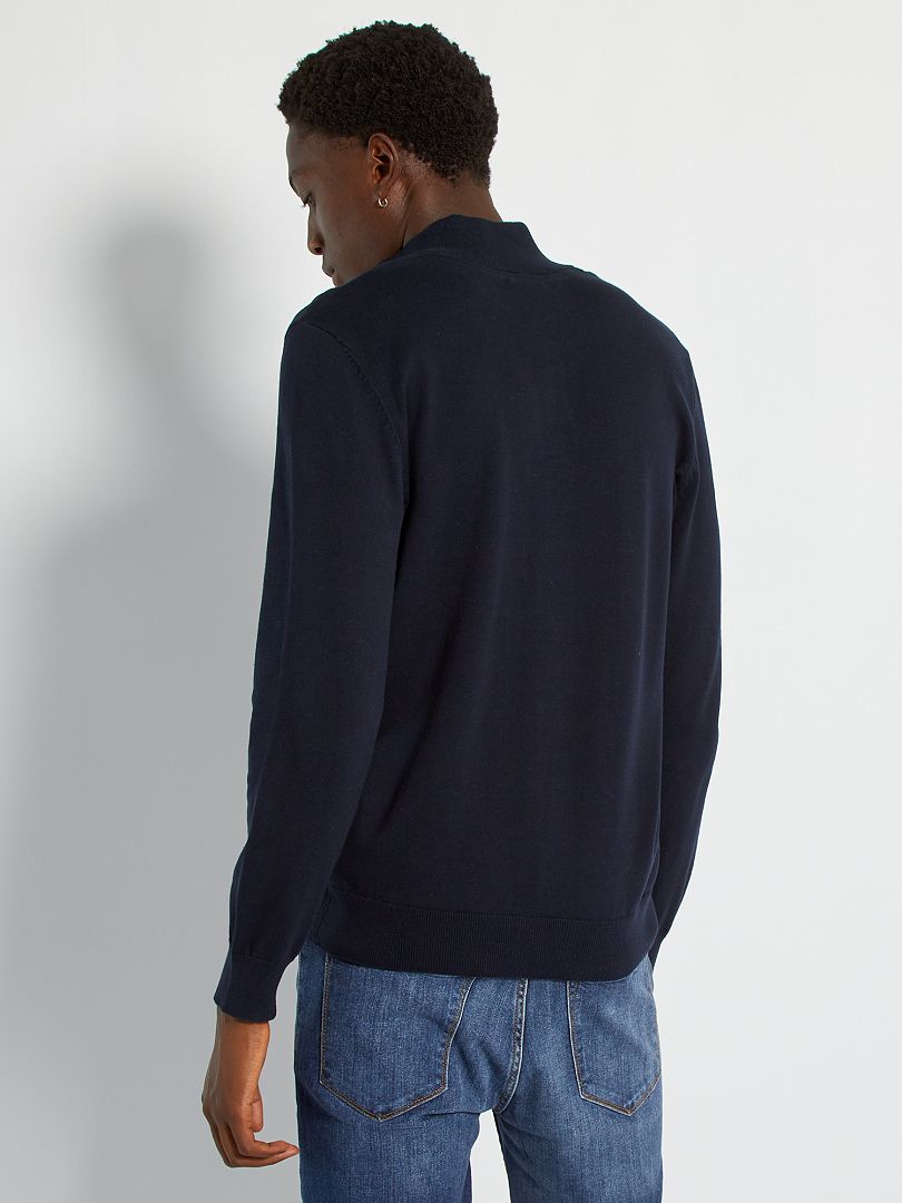 Sweater met lage opstaande kraag KLEUR CRÈME - - 4677L-01X