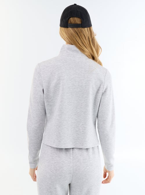 Trui met rits en opstaande kraag - Kiabi Trui met rits en opstaande kraag - Kiabi