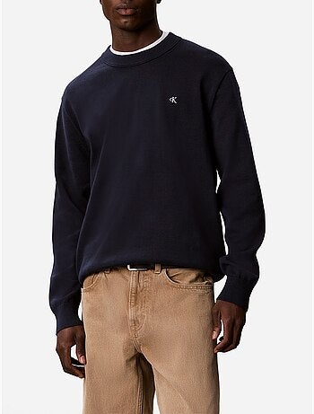 Trui met ronde hals - calvin klein