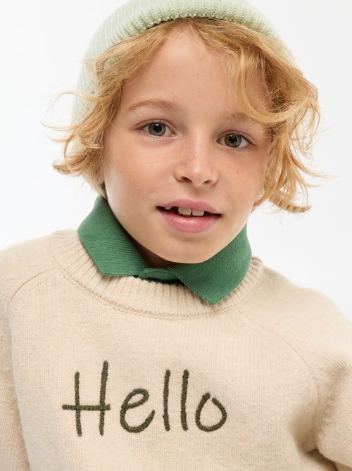 Trui met ronde hals - Kiabi