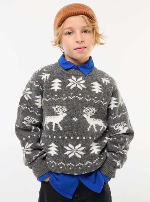 Trui met ronde hals - Kiabi