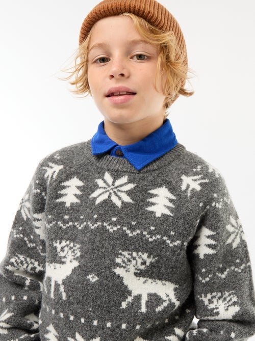 Trui met ronde hals - Kiabi