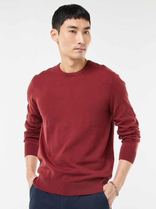 Trui met ronde hals - Kiabi