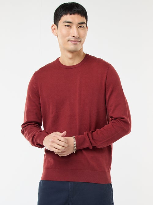 Trui met ronde hals - Kiabi