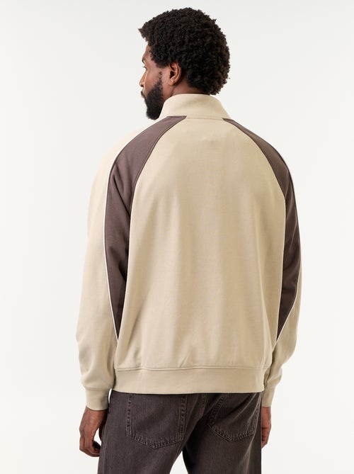 Trui van French Terry met ritskraag - Kiabi Trui van French Terry met ritskraag - Kiabi