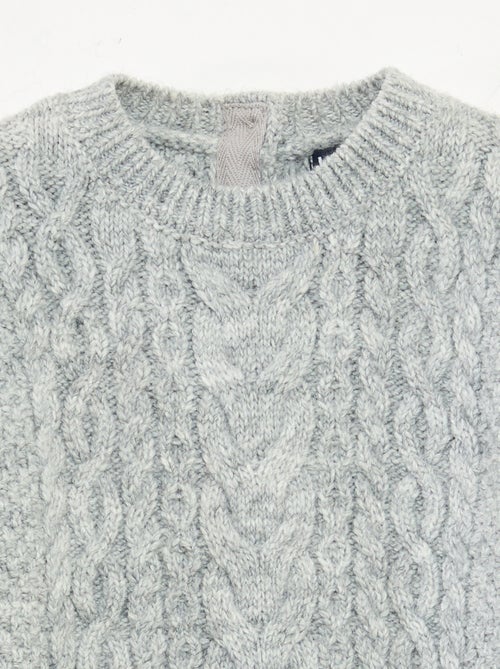 Trui van kabeltricot - Kiabi