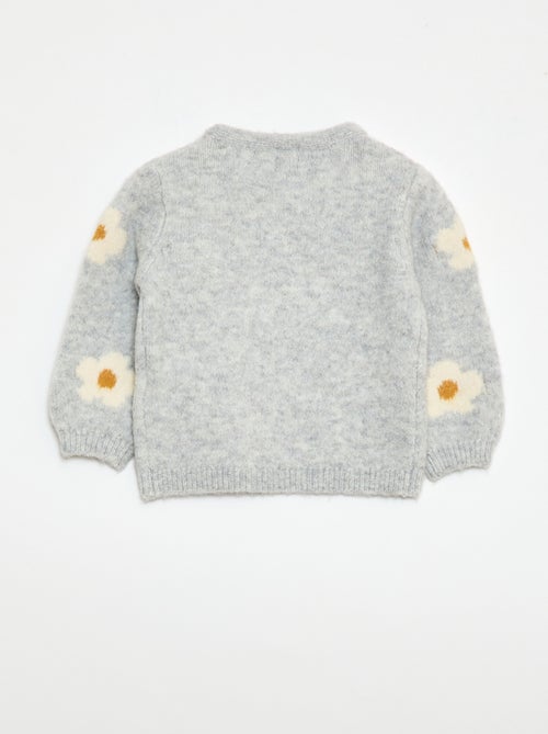 Trui van tricot met fantasiepatroon - Kiabi Trui van tricot met fantasiepatroon - Kiabi