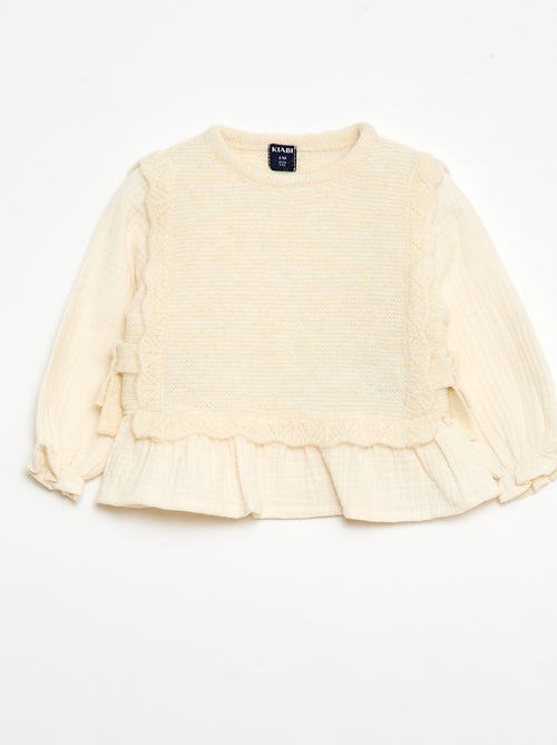 Trui van wolblend - Kiabi