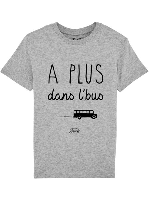 Tshirt Enfant A PLUS DANS L'BUS - Kiabi Tshirt Enfant A PLUS DANS L'BUS - Kiabi