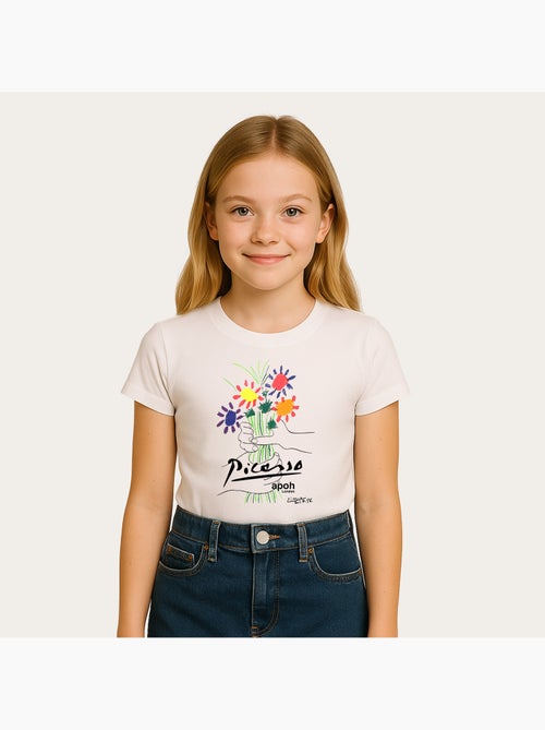 Tshirt Enfant APOH PICASSO FLOWERS - Kiabi Tshirt Enfant APOH PICASSO FLOWERS - Kiabi