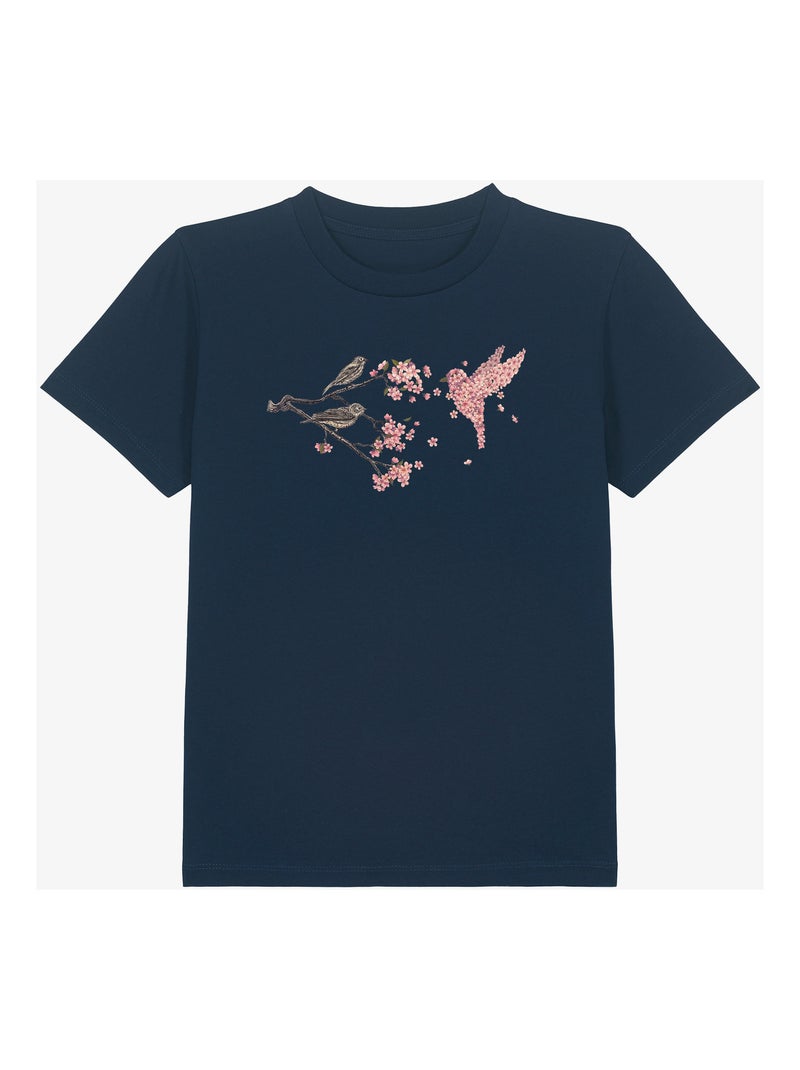 Tshirt Enfant BLOSSOM BIRD Bleu marine - Kiabi