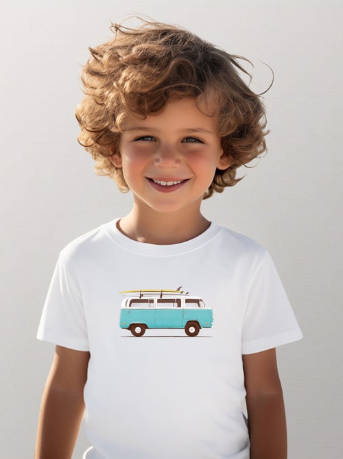 Tshirt Enfant BLUE VAN - Kiabi Tshirt Enfant BLUE VAN - Kiabi