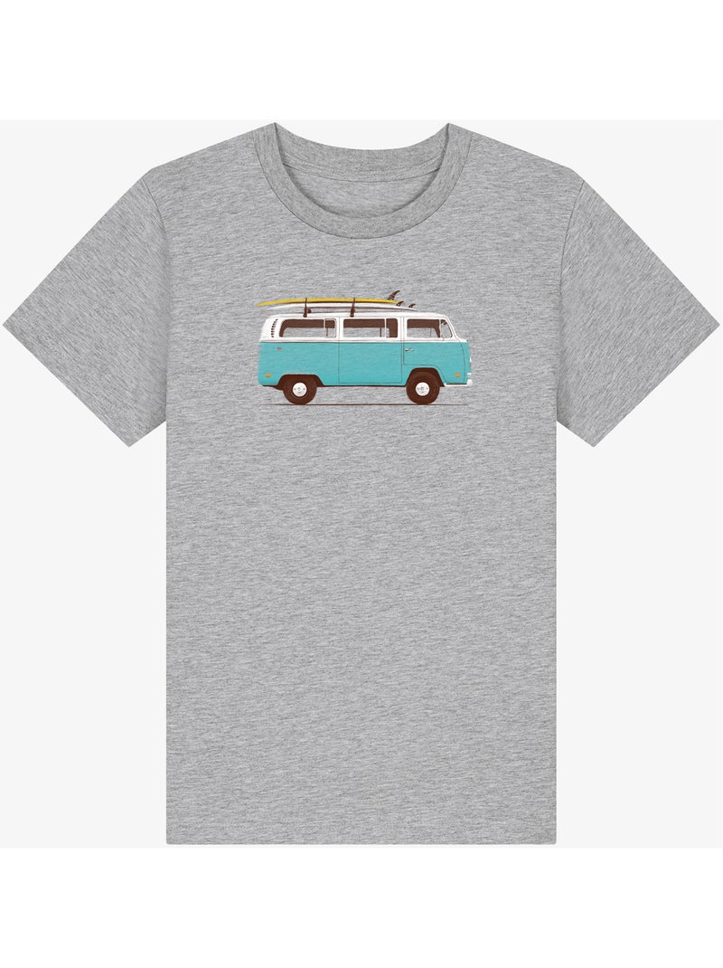 Tshirt Enfant BLUE VAN Gris chiné - Kiabi